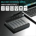thumbnail image 3 of External Blu-ray Drive Optical Drive Cd Dvd Bd Burner Rw Player,rewriter Writer Disk Duplicator For, 3 of 5