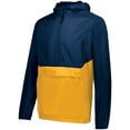 thumbnail image 5 of Holloway Sportswear XL Pack Pullover Navy/Gold 229534, 5 of 5