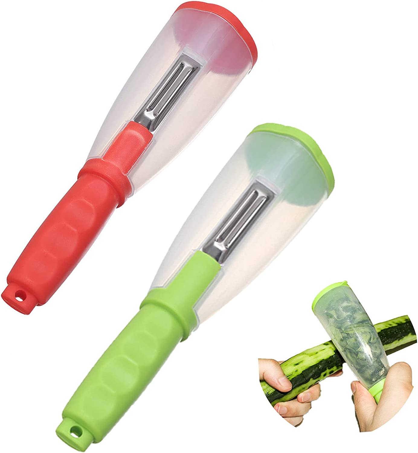 Tianlu Vegetable Peeler With Container Ultra Sharp Stainless Steel Peeler 2 Peelers Efficient