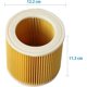 thumbnail image 5 of 2 Pack Filter Replacement Parts For Karcher Wd2 Wd3 Wd3p Mv2 Mv3 Wd 2200 Se 4001 Wet & Dry Vacuum Cleaner Accessories, Part # 64145520, 5 of 5