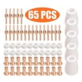 thumbnail image 4 of 65Pcs Air Plasma Cutting Tips For L-G-40 PT-31 Cutter Consumables CUT-40 CUT-50D Swirling Rings Electrode Shield Cups Cutter ,High Quality Materials, 4 of 6
