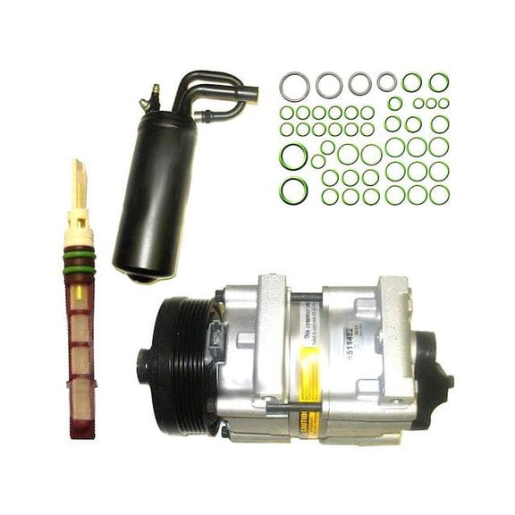 A/C Compressor Kit - FS10 - 6-Groove - Compatible with 1998 - 2001 Ford Explorer 5.0L V8 1999 2000