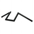 thumbnail image 2 of Krator Z Bars Replacement Handlebars Custom Bobber Compatible with Harley Triumph Black 1" Inch Zee Zed, 2 of 5