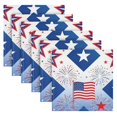 thumbnail image 3 of Iauyy Satin Napkins Set of 1- Flag Pattern DIY Printing Decoration Cloth Napkin- Easy Care for Home/Party, 3 of 8