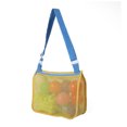 thumbnail image 1 of Advancent Bolsa de playa portátil para niños de dibujos animados, ligera, cómoda, cómoda y plegable, concha de playa Almacenamiento y organización del hogar Cinta Azul Amarilla, 1 of 6