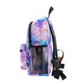 thumbnail image 4 of FORMRS Kids School Backpack with Front Zippered Pocket 12" Student Travel Daypack, Pastel Pink Marble Pattern, 4 of 6