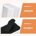 thumbnail image 3 of NUOLUX 2Pcs White Wooden Photo Display Box with Glass Window for Dried Flowers Specimen Display, 3 of 8