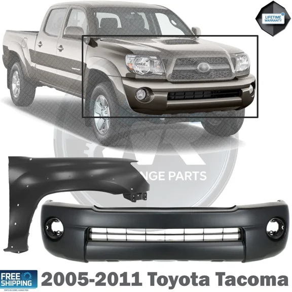 New Front Bumper Fender Right Passenger Side For 2005-2011 Toyota Tacoma