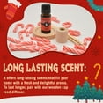 thumbnail image 3 of Eternal Essence Oils Holiday Fragrance Oil Gift Set - 6 Long Lasting Scents in 10mL Glass Bottles - Oils for Diffusers, Soap & Candle Making, Aromatherapy - Includes Candy Cane, Pumpkin Patch, & More, 3 of 7