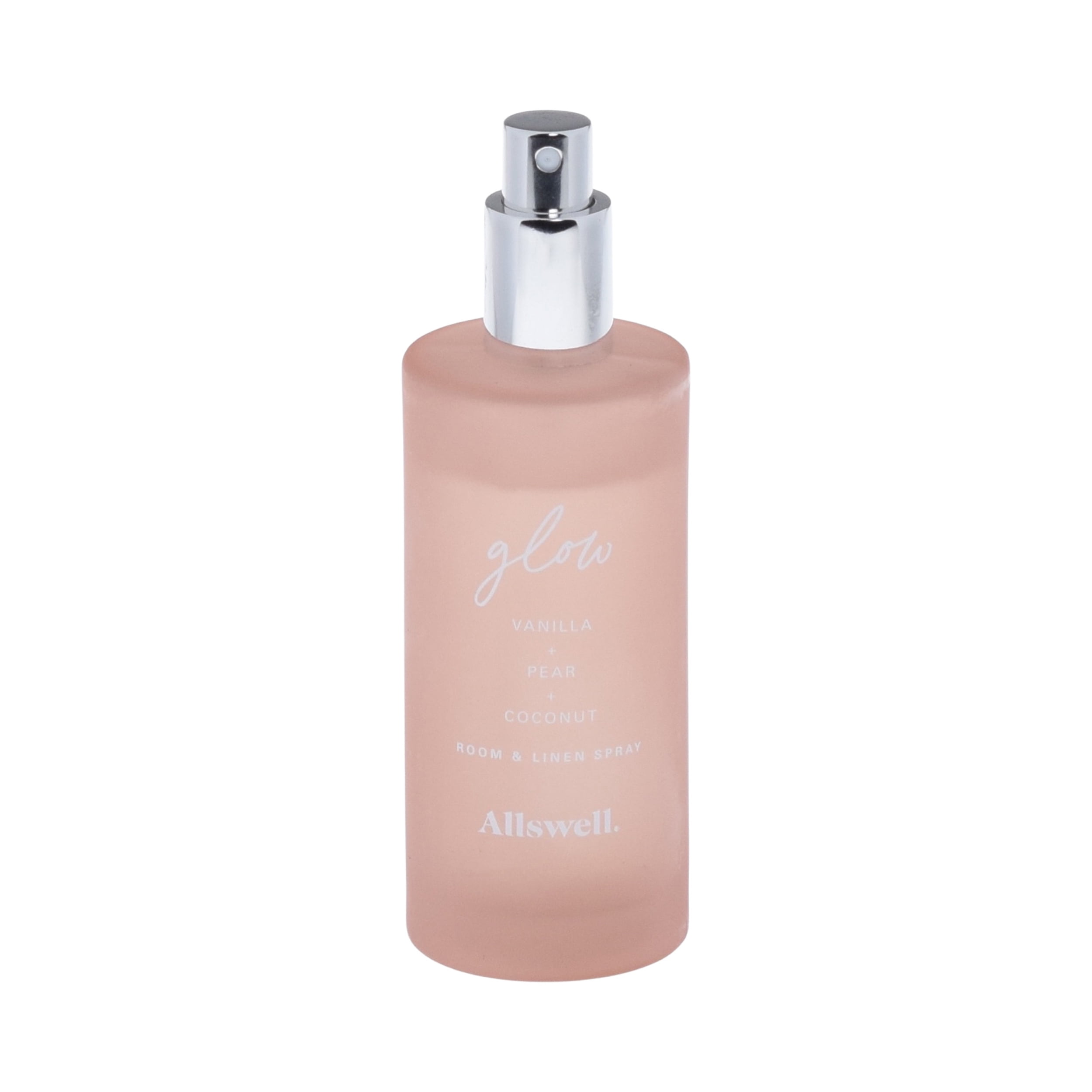 (2 pack) Allswell Glow (Vanilla + Pear + Coconut) Scented Room & Linen Spray 3.4 Fl oz (100mL)