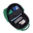 thumbnail image 5 of Lsque Green Glitter Pattern Casual Backpack for School, Work, Travel – Adjustable Straps, Multiple Compartments – Ergonomic Design, Fits Laptops and Tablets-One Size, 5 of 5