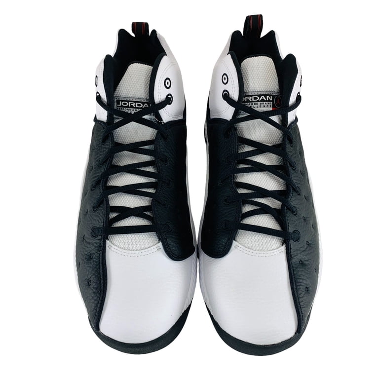 Jordan Mens Jumpman Team 2 Basketball Shoe Mid Top Black/White Size 9 819175-106 NEW* MEN NIKE AIR Jordan JUMPMAN TEAM 2 WHITE/BLACK (819175  main image 3