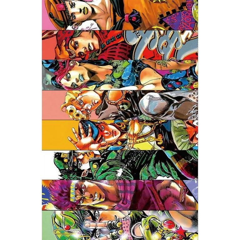 BINFA-Wall Art JoJo's Bizarre Adventure Group 18