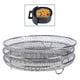 thumbnail image 3 of Parrilla deshidratante de material acero inoxidable, accesorios resistentes al calor, soporte deshidratador de 3 niveles para freido aire instantánea, enc Gloria Soporte para deshidratador, 3 of 8