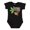 AB-Black, variant on Mawmaw Little Monkey Grandchild Boys or Girls Baby Bodysuit