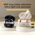 thumbnail image 2 of Auriculares inalámbricos XIAOMI Q13 TWS con Bluetooth 5,4, cancelación de ruido ENC, control táctil, pantalla digital, 2 of 5