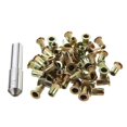 thumbnail image 2 of 51Pcs Accessories: 50Pcs M4 Flat Head Rivet Nut & 1Pcs Grinding Disc Wheel Grinding Diamond Dresser Dressing Pen Tool, 2 of 10