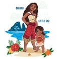 thumbnail image 2 of Junior's Moana 2 Big Sis Little Sis Graphic T-Shirt, 2 of 4