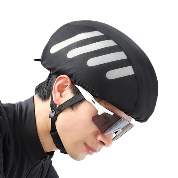 Cyclings Bicycles Helmets Rain Cover with Reflectives Strips Cyclings Ride Gear