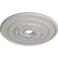 thumbnail image 3 of Ekena Millwork 26"OD x 3 1/8"ID x 1 1/2"P Traditional with Acanthus Leaves Ceiling Medallion (Fits Canopies up to 4 1/4"), Hand-Painted Ultra Pure White, 3 of 5