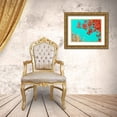 thumbnail image 3 of Stalus, Judy 32x25 Gold Ornate Wood Framed with Double Matting Museum Art Print Titled - Autumn Tapestry I, 3 of 4