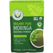 Kuli Kuli, Pure Organic Moringa Vegetable Powder, 7.4 oz. Pouch, Nutritionally Rich Leafy Green Superfood, Great in Smoothies, Complete Plant Protein, Vegan and Raw, Soy and Gluten Free