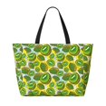 thumbnail image 2 of Easygdp Watercolor Kiwi Fruits Summer Bolsa de Viaje de Playa de Gran Capacidad, Bolsa Tote Perfecta para la Playa, Escapadas de Fin de Semana y Viajes, 2 of 7