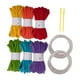 thumbnail image 1 of 6x Hilo de tejer Hilos gruesos Cojín suave Crochet Decoración del hogar Elástico B, 1 of 9