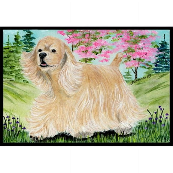18 x 27 in. Cocker Spaniel Indoor Outdoor Doormat