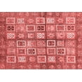 thumbnail image 1 of Ahgly Company Machine Washable Indoor Rectangle Abstract Red Modern Area Rugs, 5' x 7', 1 of 4