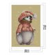 thumbnail image 2 of Hilo bordado pingüino de invierno punto de cruz completo 14CT algodón contado 24x35cm, 2 of 9