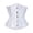 White, variant on QHFBli Women's Lace Up Boned Underbust Waist Trainer Corset