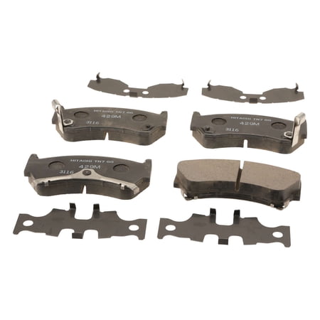 Hitachi OE Formulated Brake Pad Set  w/ Shims