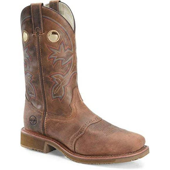 Double-H Boots - Mens - 11 Inch Wide Square Toe Roper