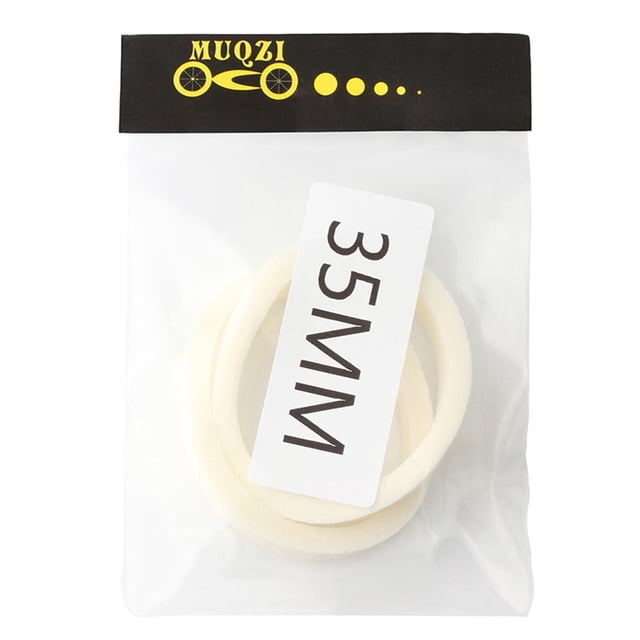 Anillo de esponja Horquilla delantera MUQZI MTB Bicicleta Espuma sellada con aceite O- (35 mm) 2 piezas