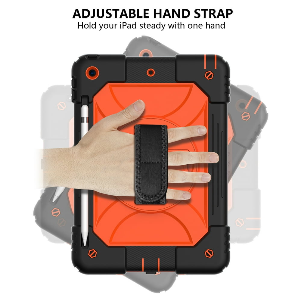 iPad 7th Generation Cases with Screen Protector, iPad 10.2" 2019 Case