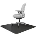 thumbnail image 3 of Resilia Office Desk Chair Mat for Low Pile Carpet, 47" x 57", Black, 3 of 4