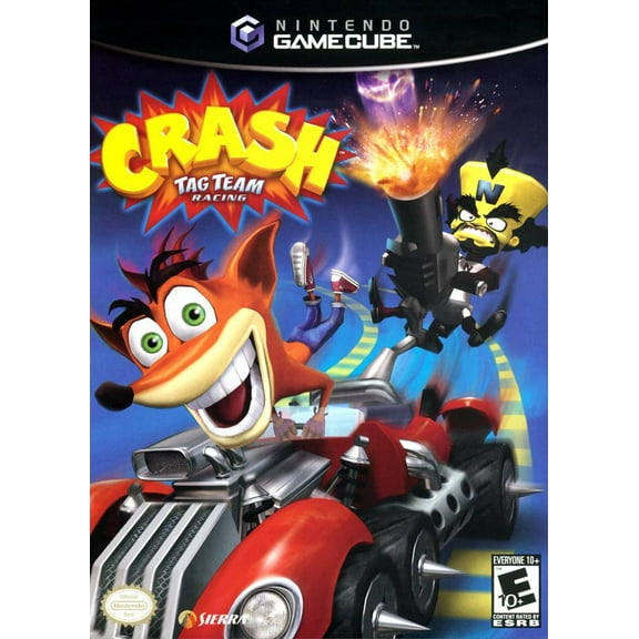 Restored Crash Tag Team Racing | Nintendo GameCube (Refurbished)