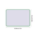 thumbnail image 3 of Eolstice Double Sided Magnetic Writing Board for Memo Display, Dry Erase Whiteboard for Office Home School Use, Student Message Board for Refrigerator and Desk Mount, 3 of 6
