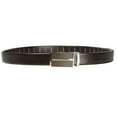 thumbnail image 3 of Men's Leather Ratchet Belt, one size 24"-56" Waist, Automatic Click, Adjustable Buckle, Gift Box by CANDOR AND CLASS (A05Z Brown), 3 of 8