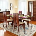 thumbnail image 7 of Wellber Soft Rugs Retro Area Rug Vintage Carpet for Living Room Bedroom Office Home Decor,4'x6',Beige, 7 of 7
