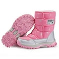 thumbnail image 3 of Lopsie WARMTUNE Girls Boys Snow Boots Winter Outdoor Waterproof Warm Slip Kids Snow Boots Outdoors Playing Children's Winter Shoes(Little Kid/Big Kid), 3 of 6