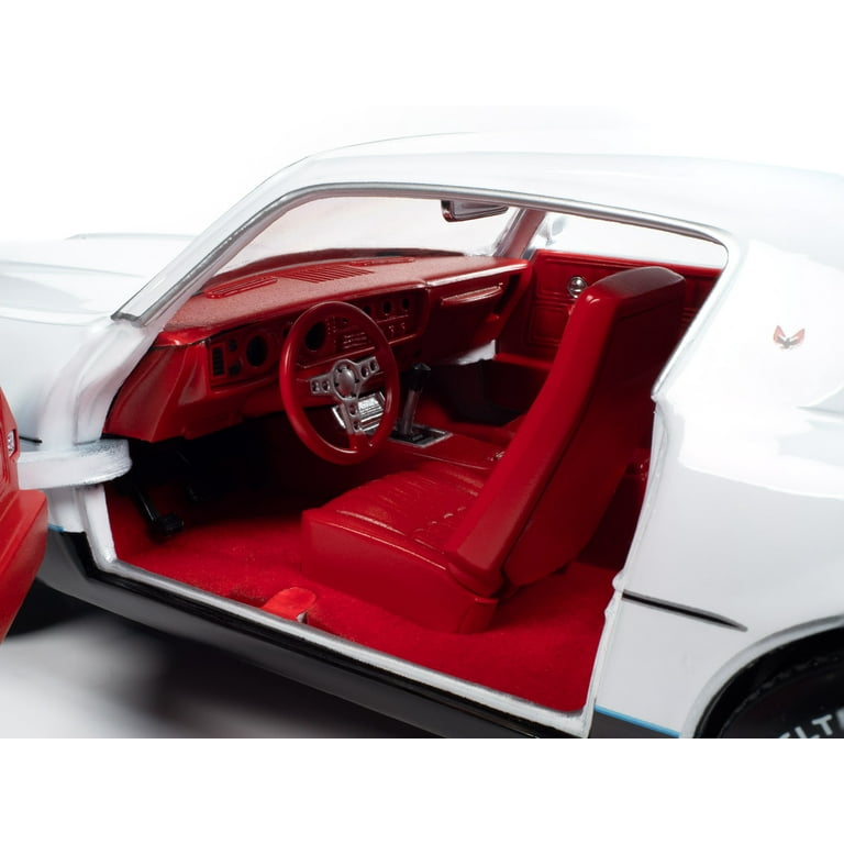 1977 Pontiac Firebird Formula Cameo White with Red Interior