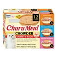 thumbnail image 3 of (2 pack) INABA Churu Meal Chowder Adult Wet Cat Food, 2.29 oz cup, 12-count, Chicken Variety Pack, 3 of 8