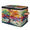 Multicolor 2, variant on ADECORIVY Spring Purple Floral Storage Bin with Lid, Fabric Foldable Shelf Baskets Boxes, Vintage Flowers Closet Lidded Storage Bins, Clothes Organizer Container with Handles for Bedroom Home