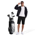 thumbnail image 2 of FEDTOSING Men's Waterproof Golf Shorts with Moisture-Wicking Waistband Stretch Quick Dry 10" Casual Shorts, Sizes 30-40, 2 of 7