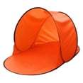 thumbnail image 1 of Beach Tent, PA Coating Zippered Pocket Beach Sun Shelter Sun Protection Mesh Pocket  for Indoor for Camping, 1 of 7