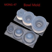 JUNTEX Bread Cake Shape Silicone Mold Chocolate Resin Molds Bottle Jar Epoxy Casting