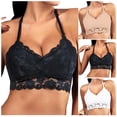 thumbnail image 2 of VerPetridure Wirefree Push Up Bras for Women Large Bust Full Coverage Underwire Bras Solid Sexy Everyday Underwear, 2 of 6