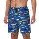 thumbnail image 1 of Fotbe Submarines And Whales Traje de Baño para Hombre – Shorts de Natación de Secado Rápido con Forro y Bolsillos-Large, 1 of 6
